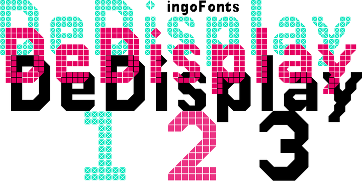 Шрифт DeDisplay